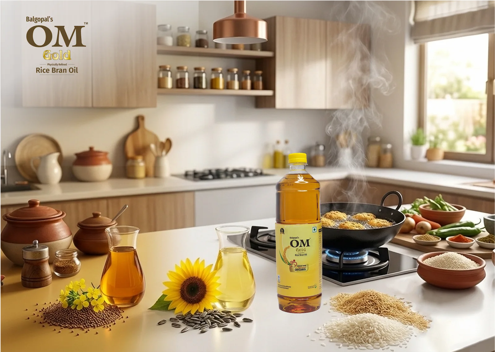 Mustard, Sunflower, or Rice Bran? Why Om Gold is the Ultimate Everyday Cooking Oil in Odisha